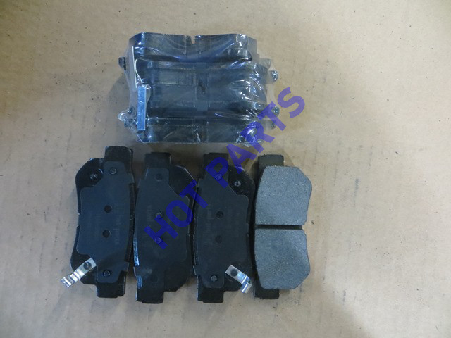 КОЛОДКИ ТОРМОЗНЫЕ HYUNDAI GETZ/MATRIX/SANTA FE/SONATA/TUCSON/KIA SPORTAGE ЗАДНИЕ