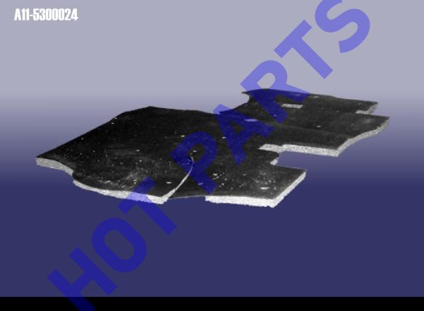 FRONT BAFFLE RIGHT SHOCK ADSOR