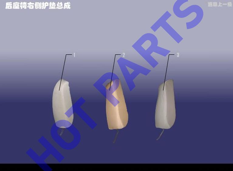 SD CUSHION ASSY-RR SEAT RH