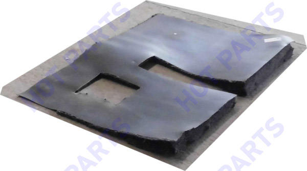 Floor heat insulator, R/L