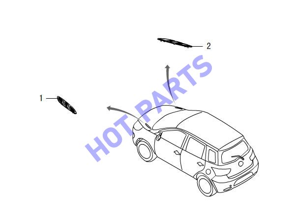 Накладки капота