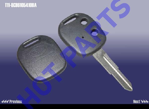 ЗАГОТОВКА КЛЮЧА ЗАМКА ЗАЖИГАНИЯ CH TIGGO