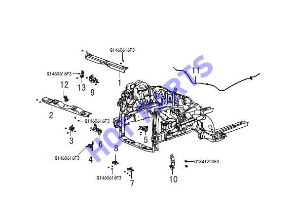RADIATOR BRACKET