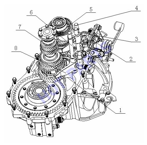 ВИЛКИ ПЕРЕКЛЮЧЕНИЯ ПЕРЕДАЧ S160