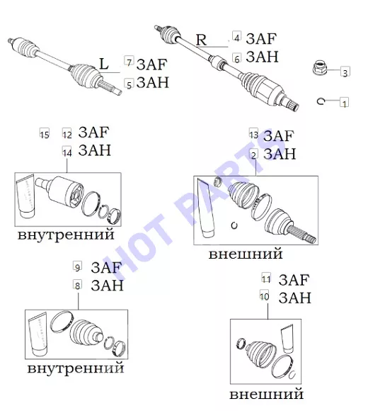 ПРИВОД КОЛЕС